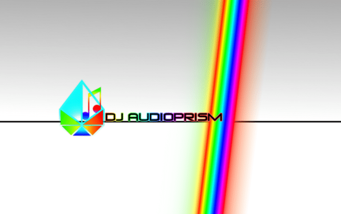 DJ Audioprism White Rainbow Header